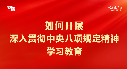 如何开展深入贯彻中央八项规定精神学习教育？一图了解这些重点！
